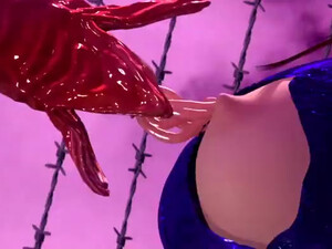 3D мультфильм про секс с монстром и тентаклями