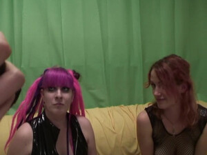 Развел двух поласкух на секс и устроил им нереально дикий трах втроем